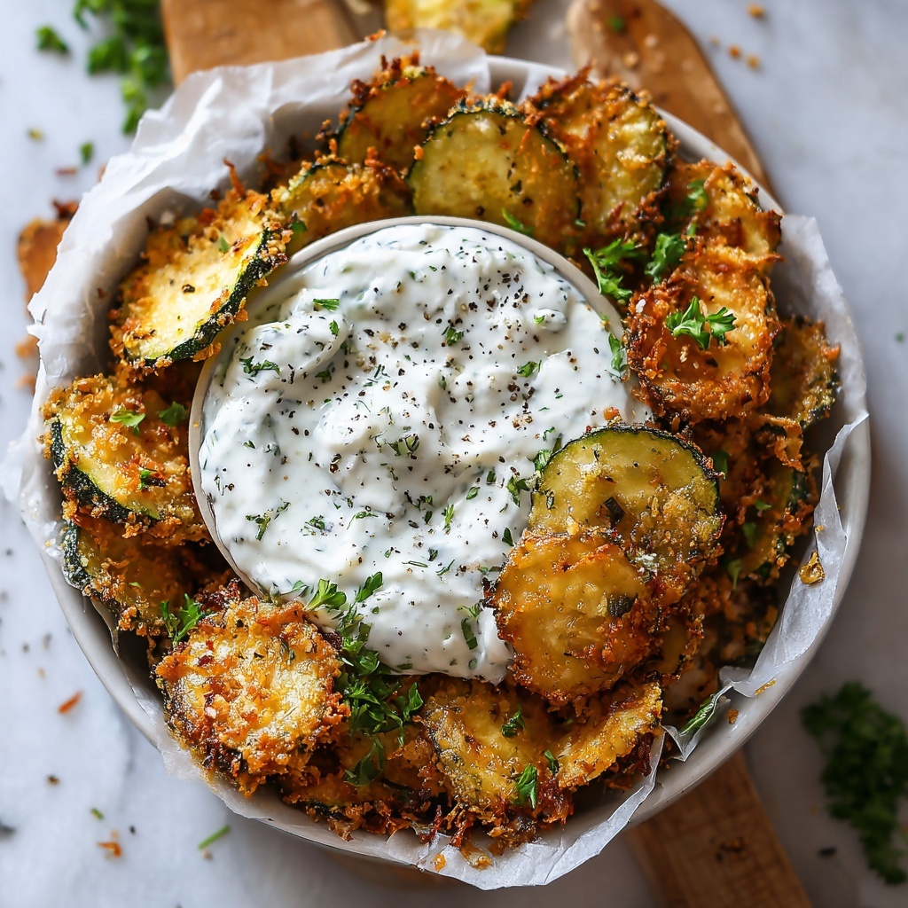 Fried Pickle and Ranch Dip: The Ultimate Appetizer Recipe - Recipe Image