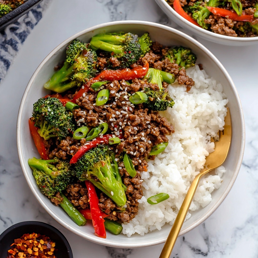 Teriyaki Beef Bowls Recipe - Recipe Image