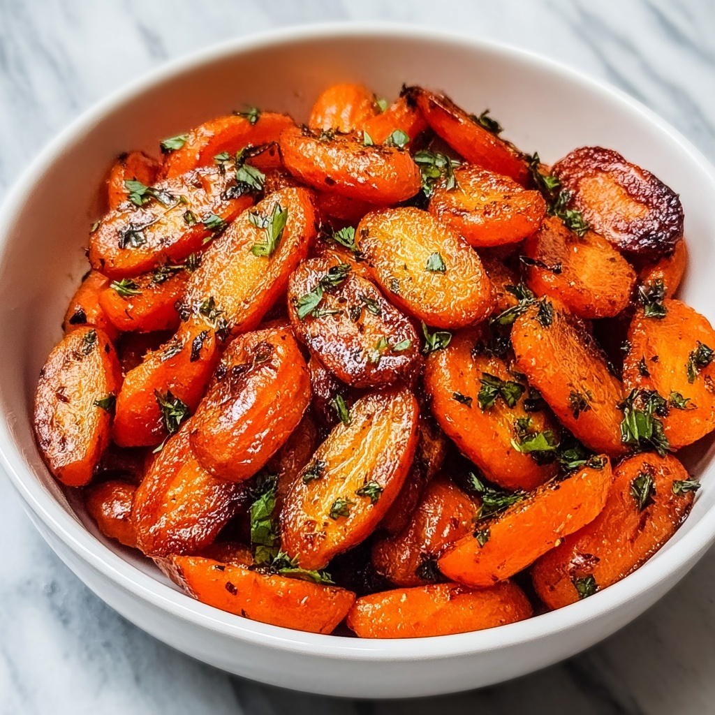 Honey Balsamic Roasted Carrots Recipe - Recipe Image