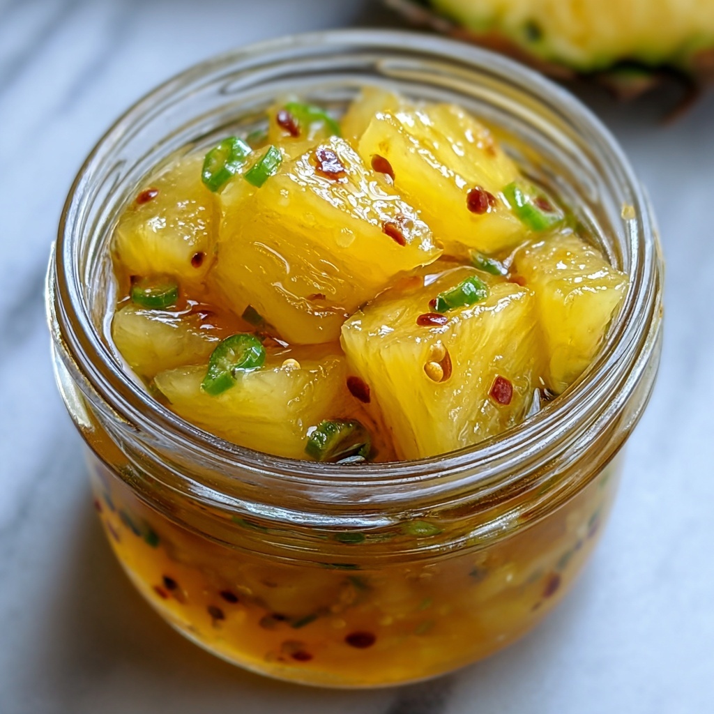 Pineapple Cowboy Candy Recipe - Recipe Image