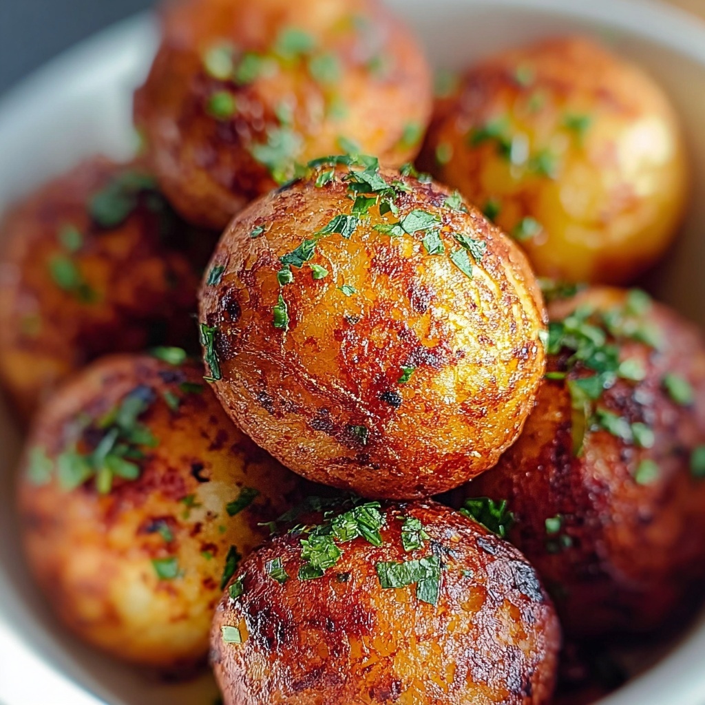 Garlic Potato Balls: A Delicious and Easy Recipe to Try Today Recipe - Recipe Image