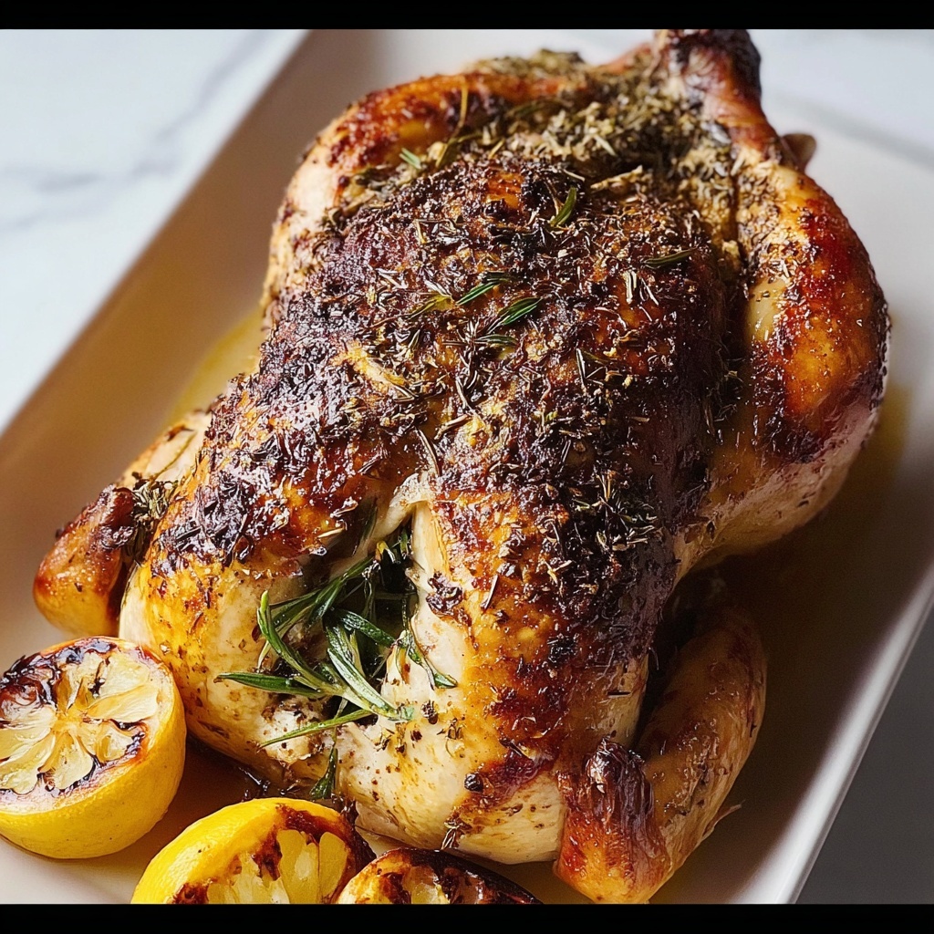 Spatchcock Herb-Roasted Turkey Recipe - Recipe Image