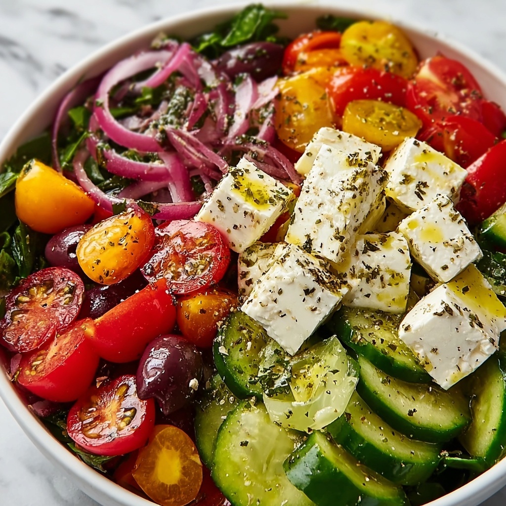 Best Greek Salad Recipe: Refreshing Flavor for Every Meal Recipe - Recipe Image