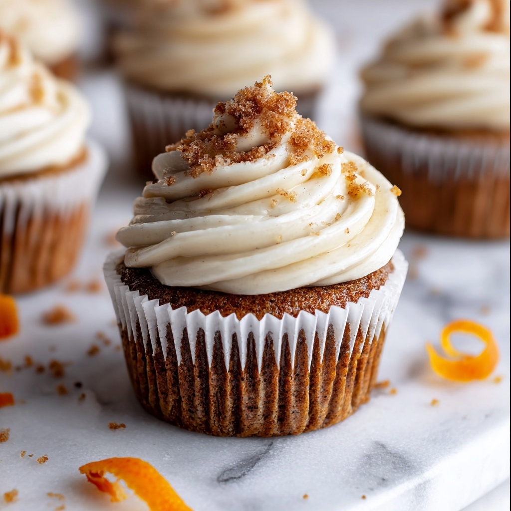 Super Moist Carrot Cake Cupcakes Recipe - Recipe Image