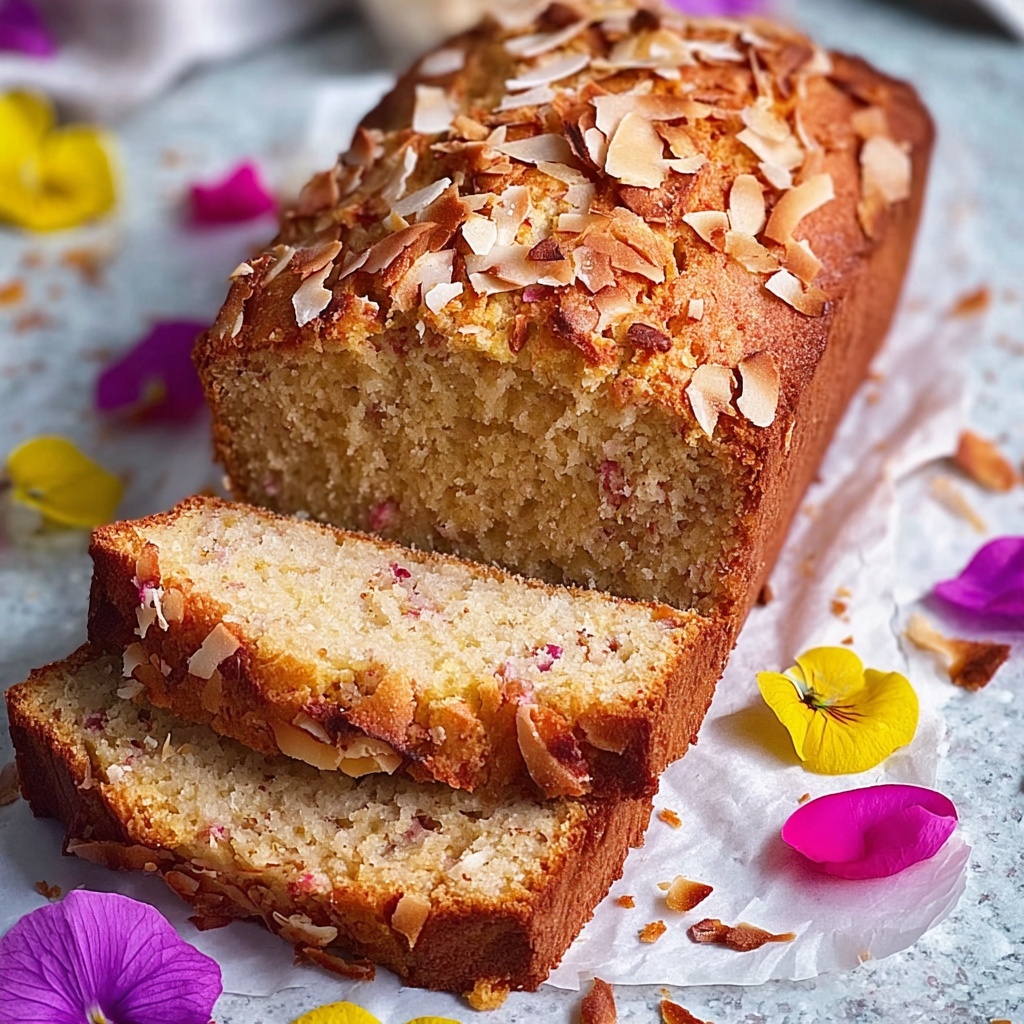 Hawaiian Banana Bread with Pineapple, Coconut & Macadamia Nuts Recipe - Recipe Image