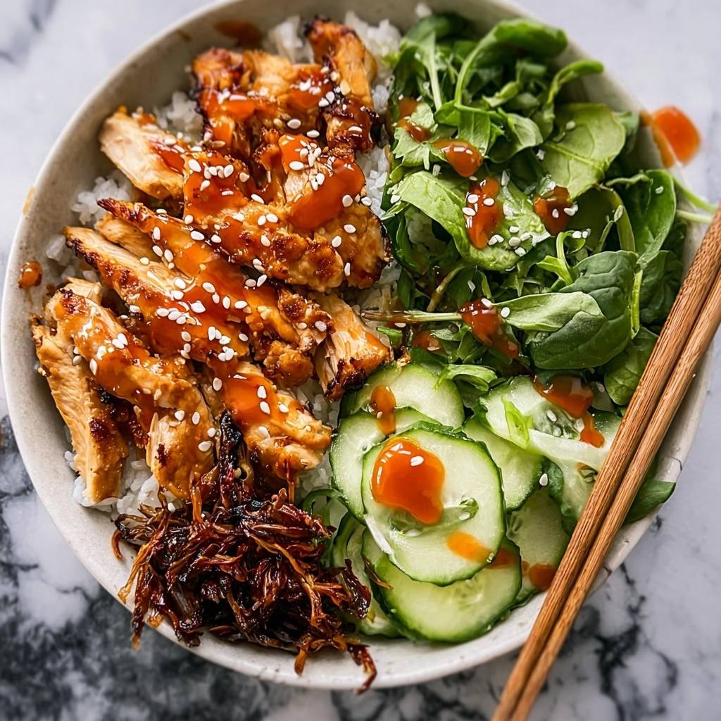 Irresistible Spicy Chicken Yum Yum Rice Bowls Recipe - Recipe Image