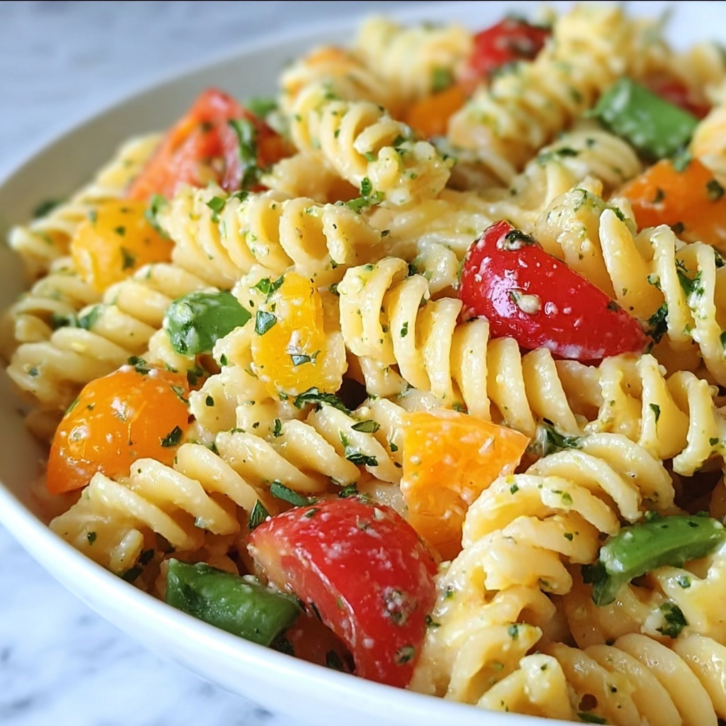Easy Sunshine Pasta Salad Recipe - Recipe Image