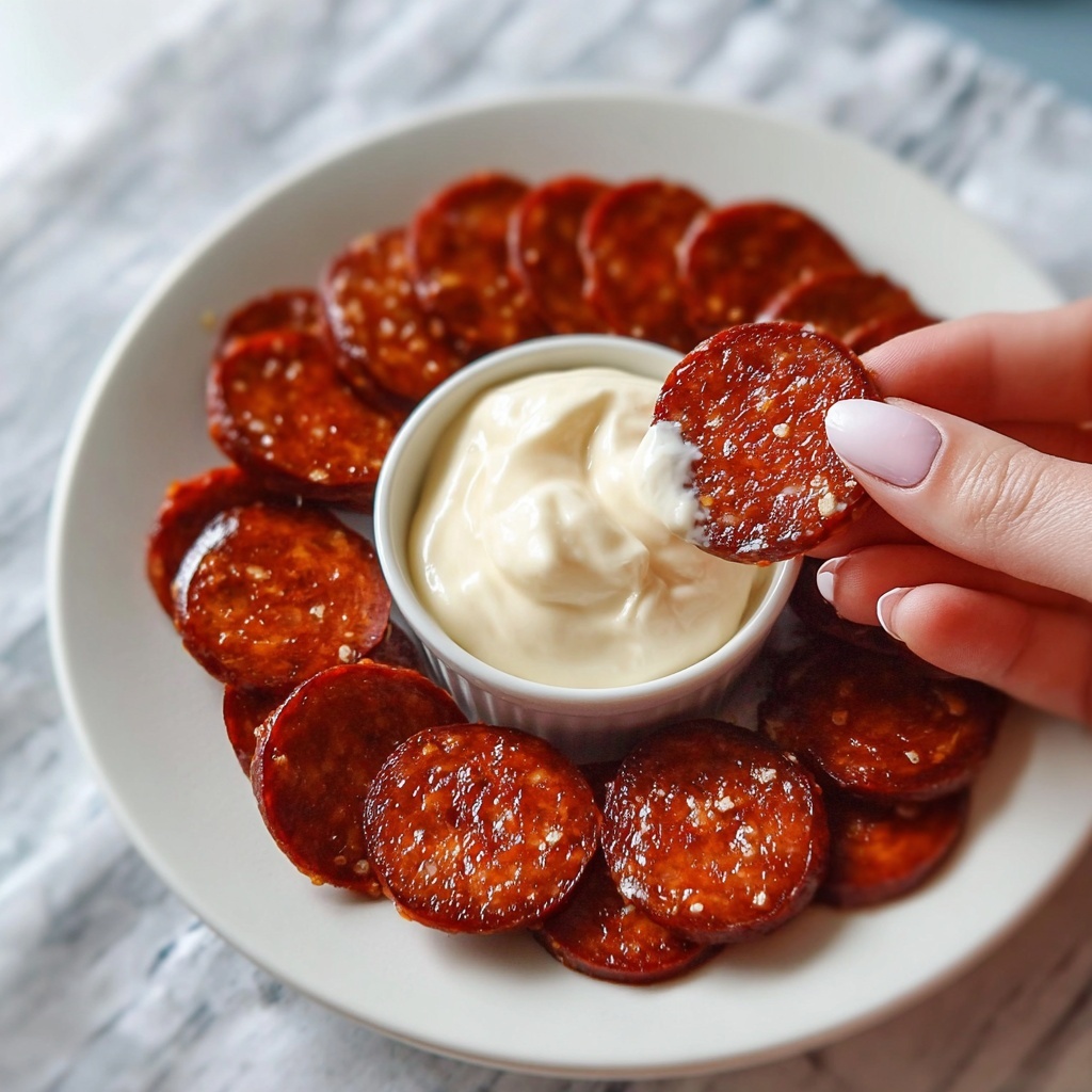 Keto Pepperoni Cream Cheese Bites Recipe - Recipe Image