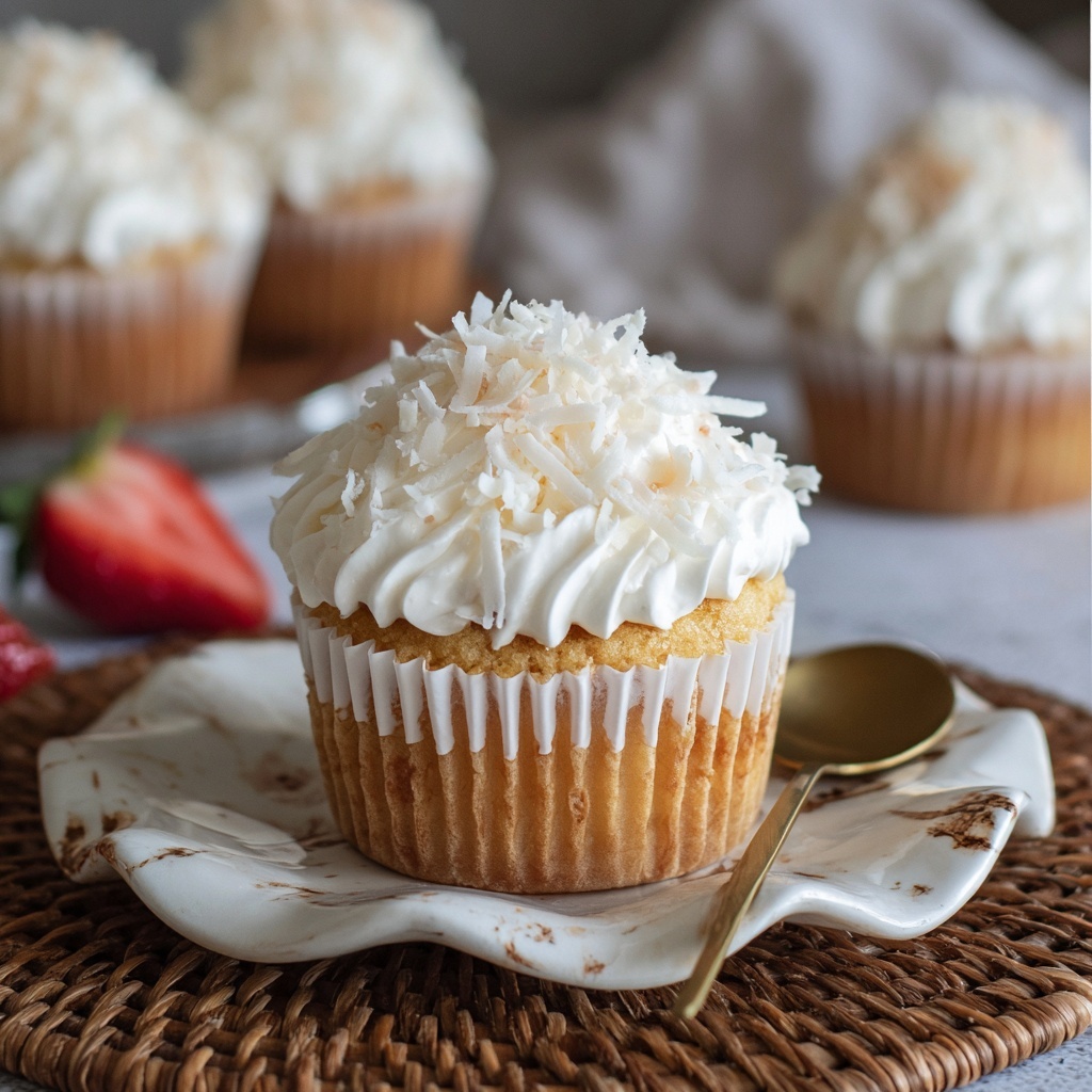 Angel Food Cupcakes Recipe - Recipe Image