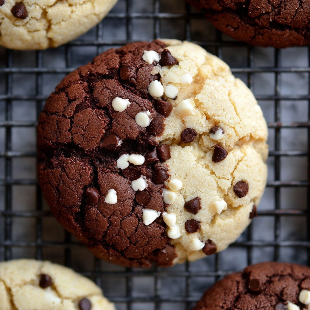 Brookies (Chocolate Chip and White Chocolate Cookie-Brownie Hybrid) Recipe - Recipe Image