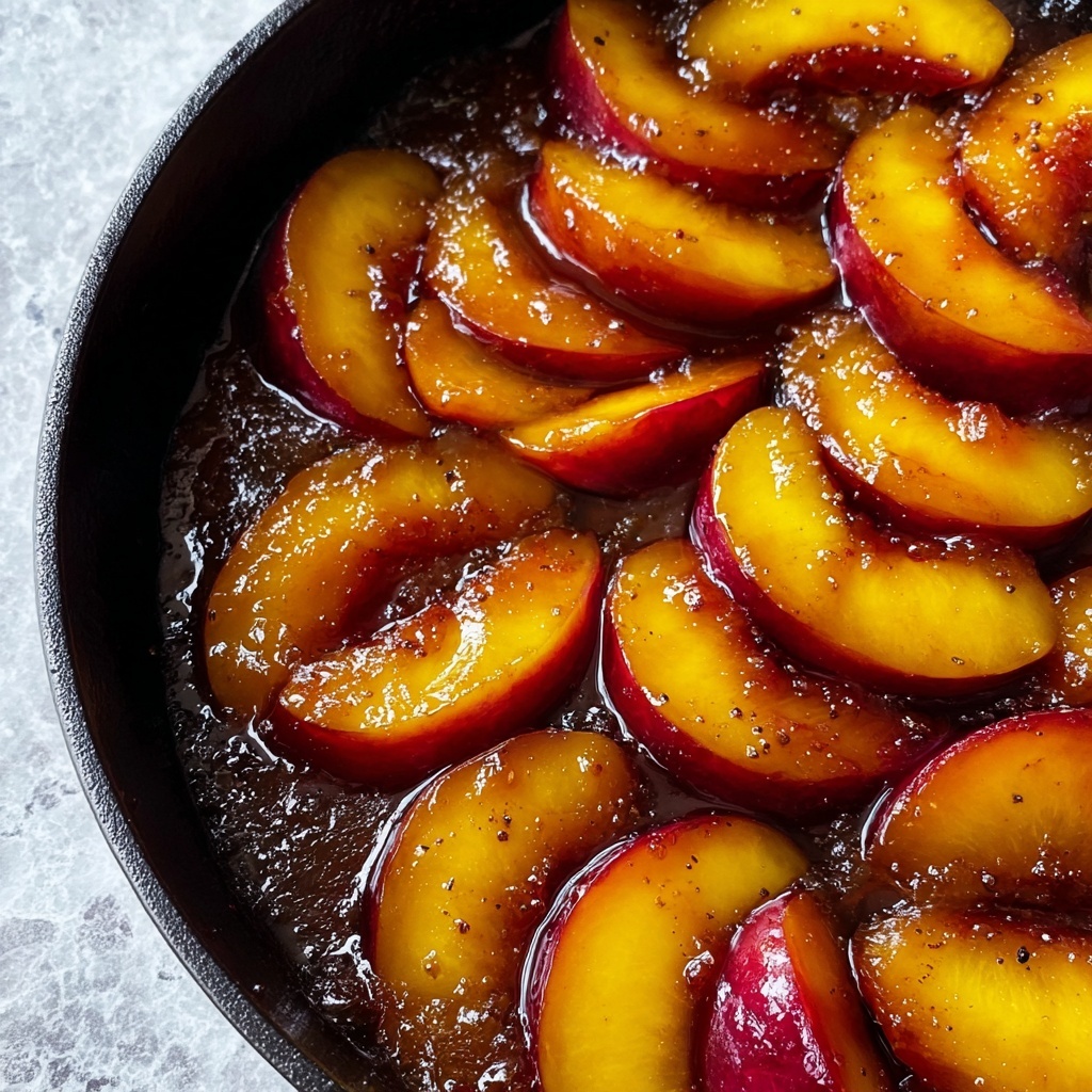 Caramelized Skillet Peaches Recipe - Recipe Image
