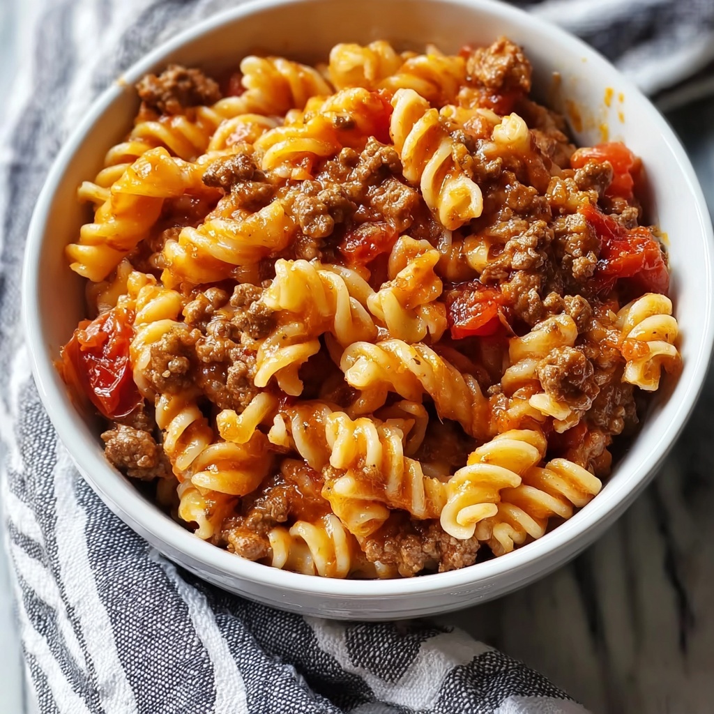 Simple Old Fashioned Macaroni and Tomatoes Recipe - Recipe Image