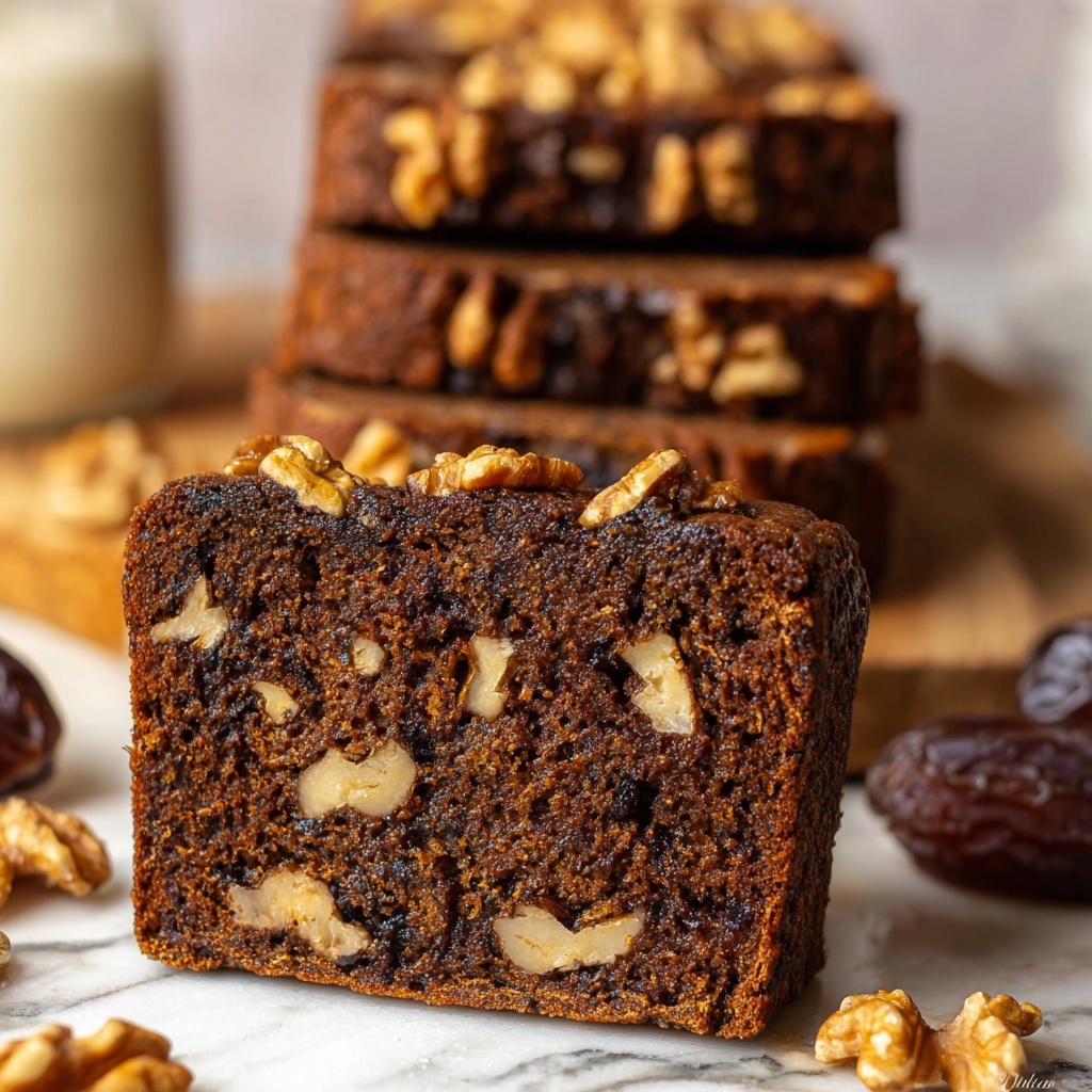 Date and Walnut Cake Recipe - Recipe Image