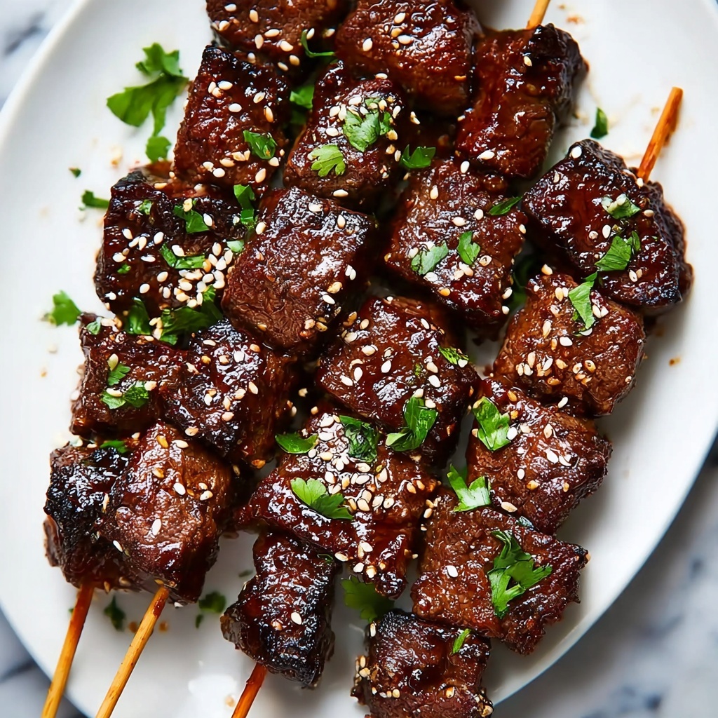 Beef Teriyaki Skewers Recipe - Recipe Image