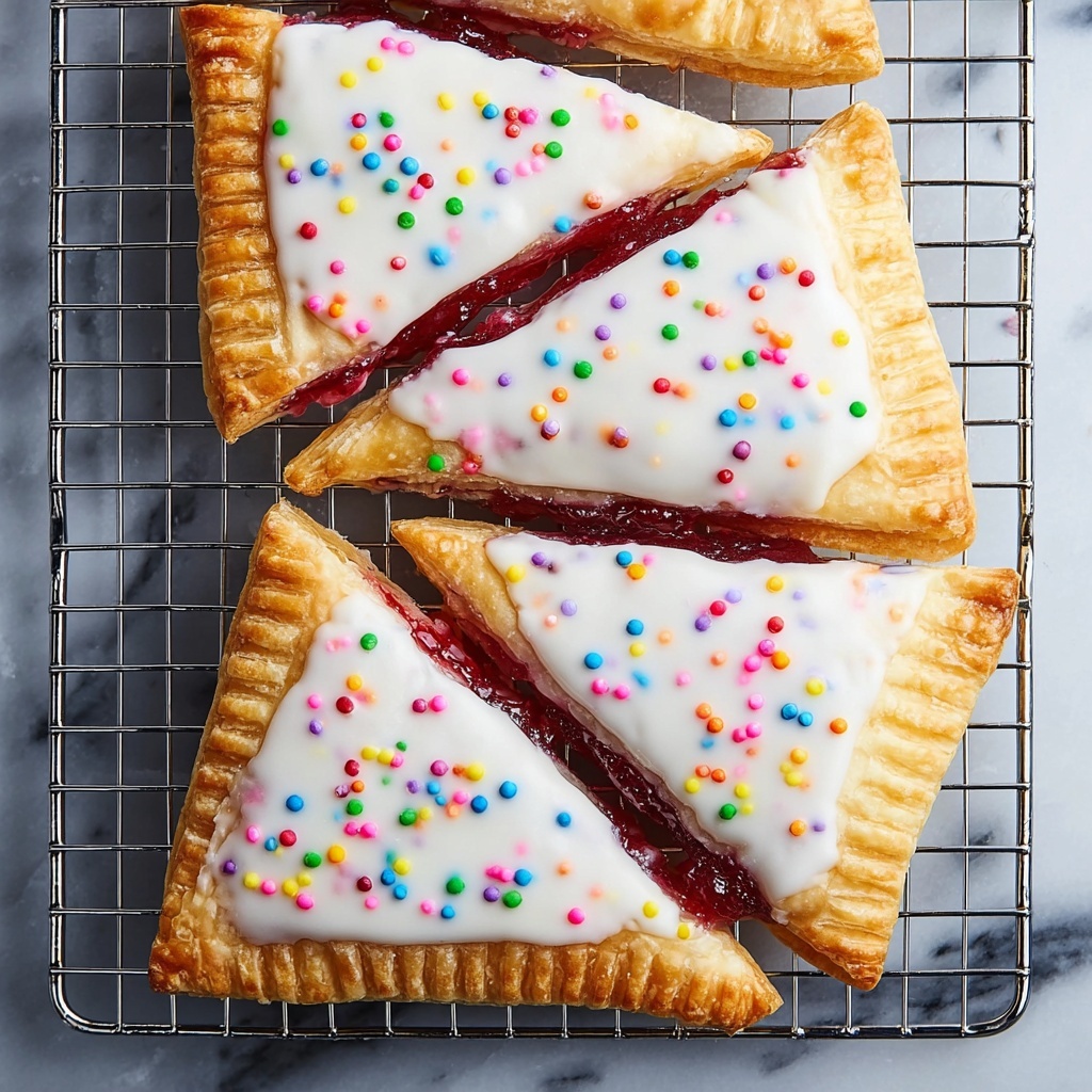Giant Frosted Strawberry Pop Tart Recipe - Recipe Image