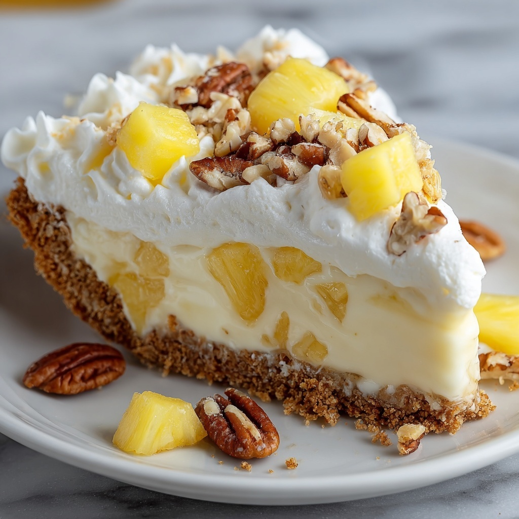 Pineapple Cream Cheesecake Recipe - Recipe Image