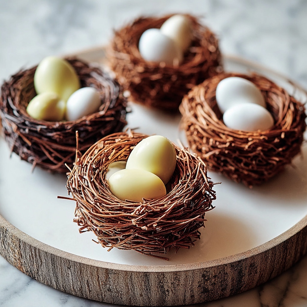 Delicious Easter Bird Nests Cookies Recipe - Recipe Image