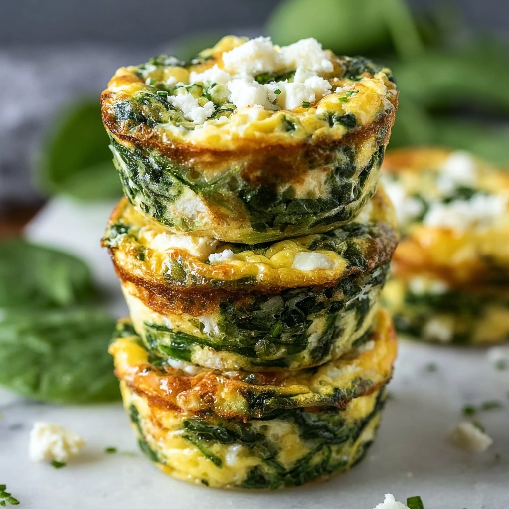 Spinach and Feta Egg Muffins Recipe - Recipe Image