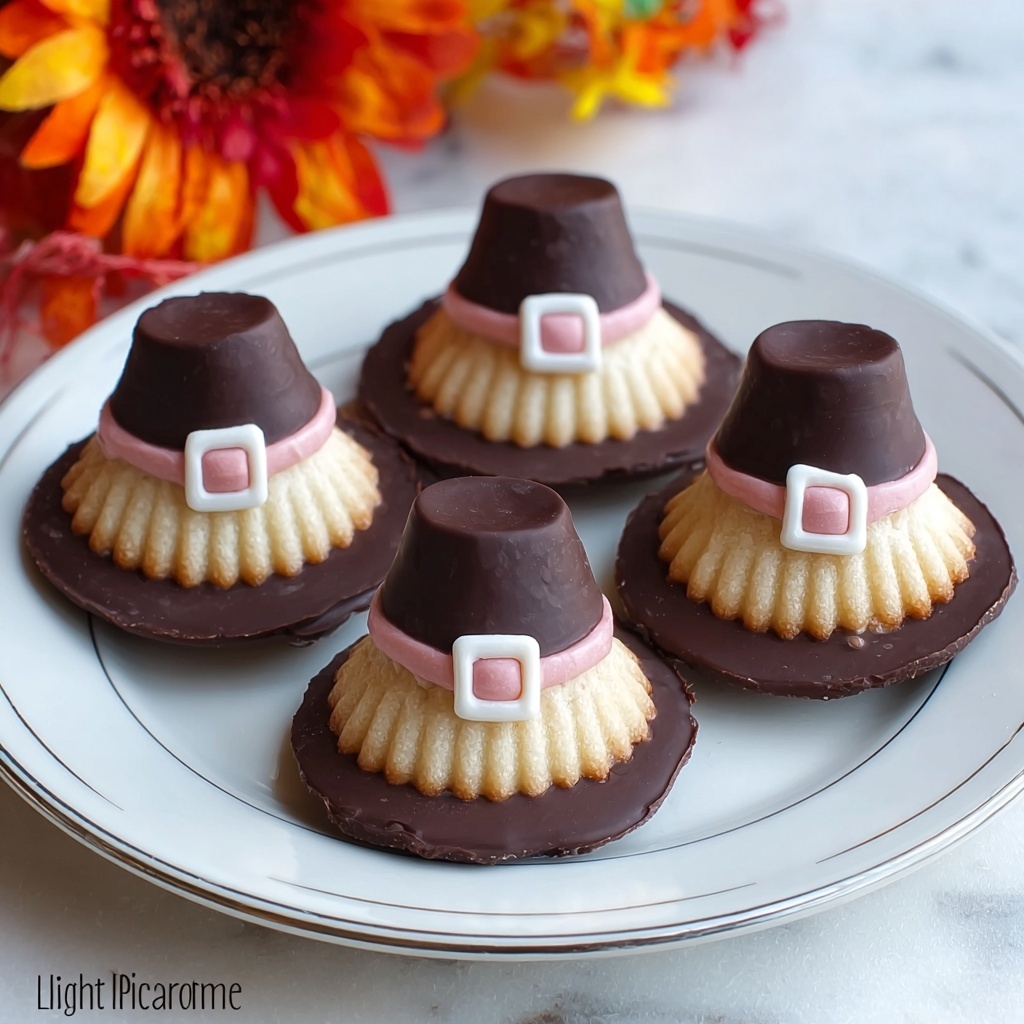 Pilgrim Hat Cookies Recipe - Recipe Image