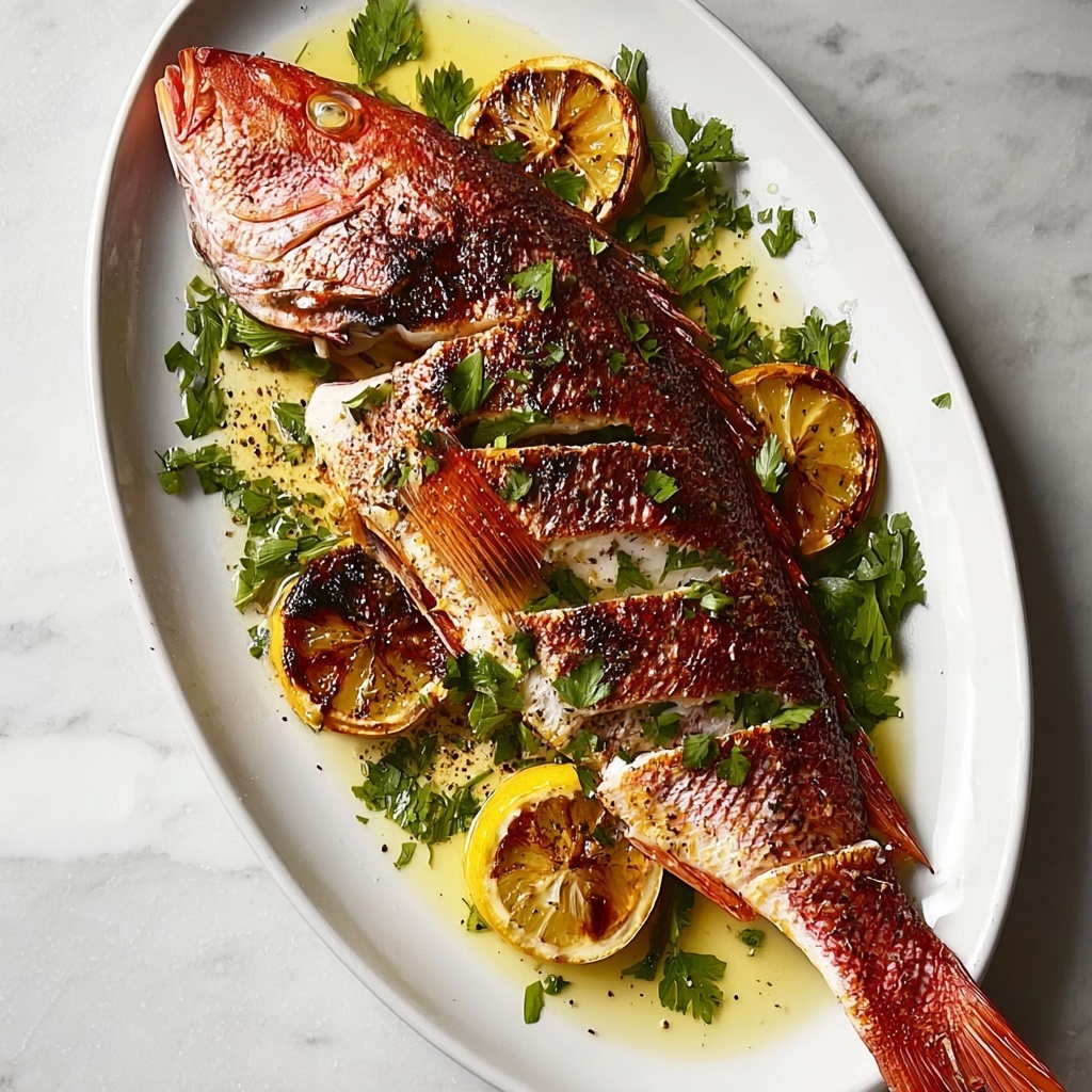 Grilled Red Snapper: Simple, Flavorful Perfection Recipe - Recipe Image