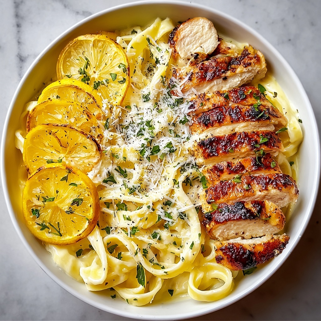 Lemon Chicken Pasta Recipe - Recipe Image