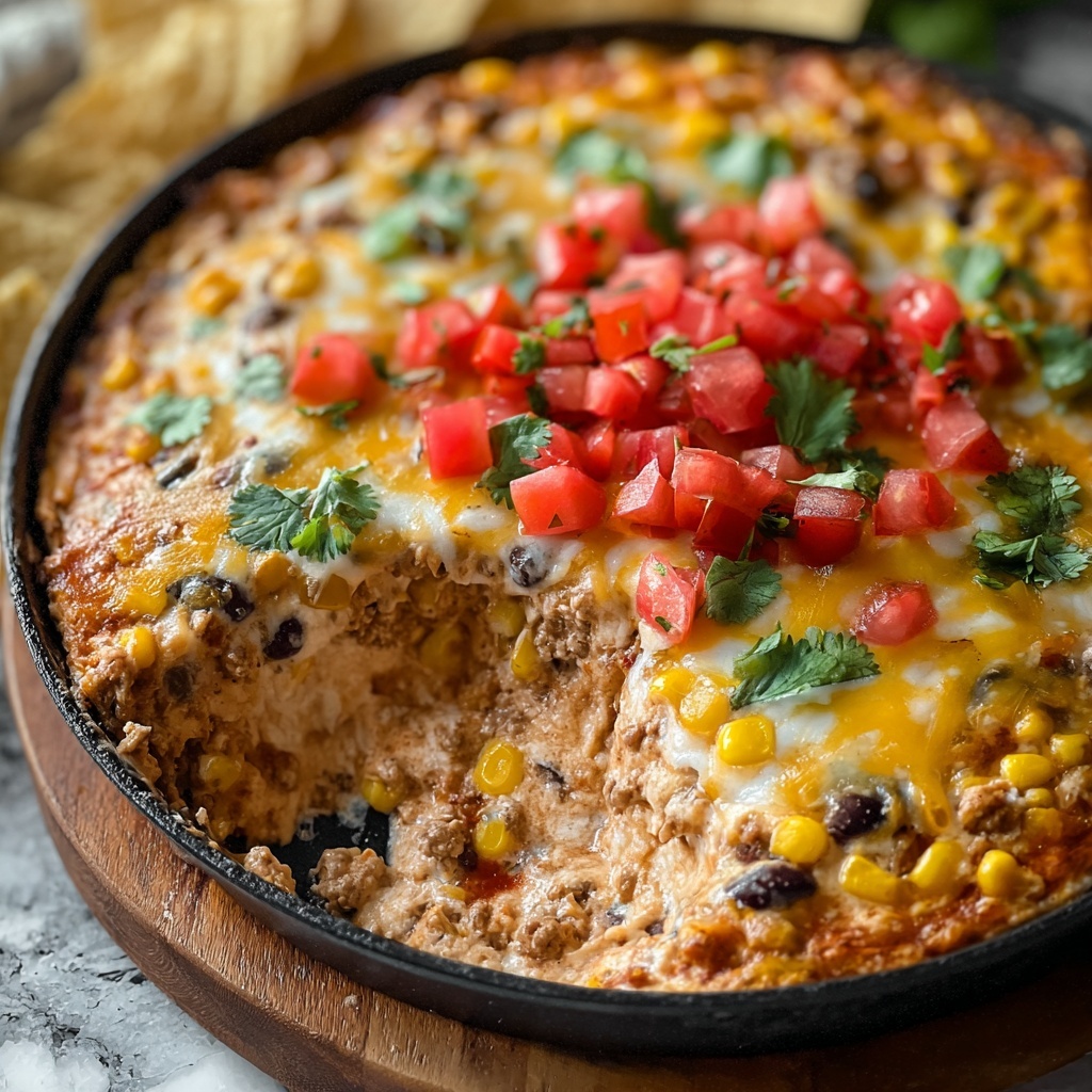 Smoked Taco Dip Recipe - Recipe Image