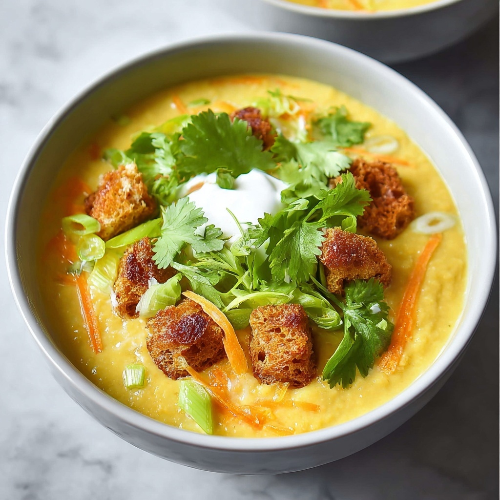Creamy Mulligatawny Soup with Chicken, Curry, and Coconut Milk Recipe - Recipe Image