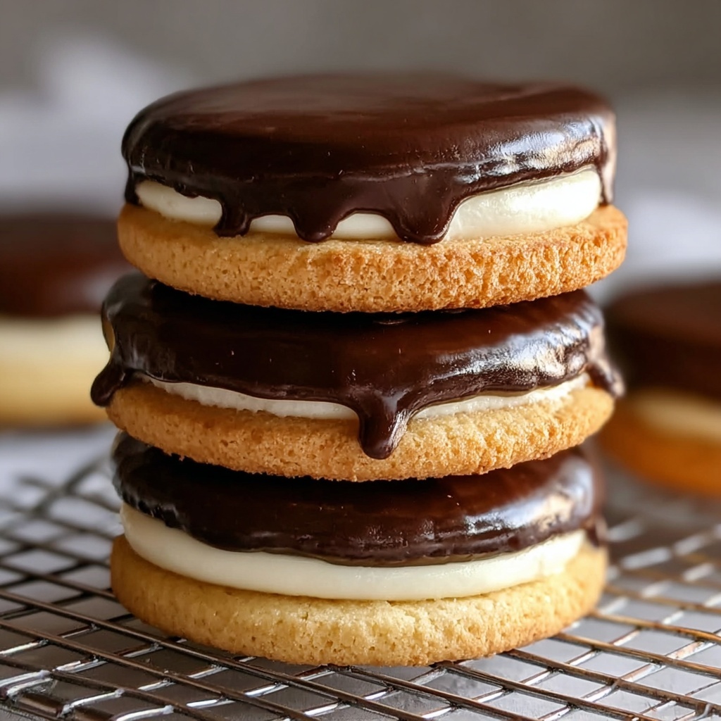 Boston Cream Pie Cookies Recipe - Recipe Image