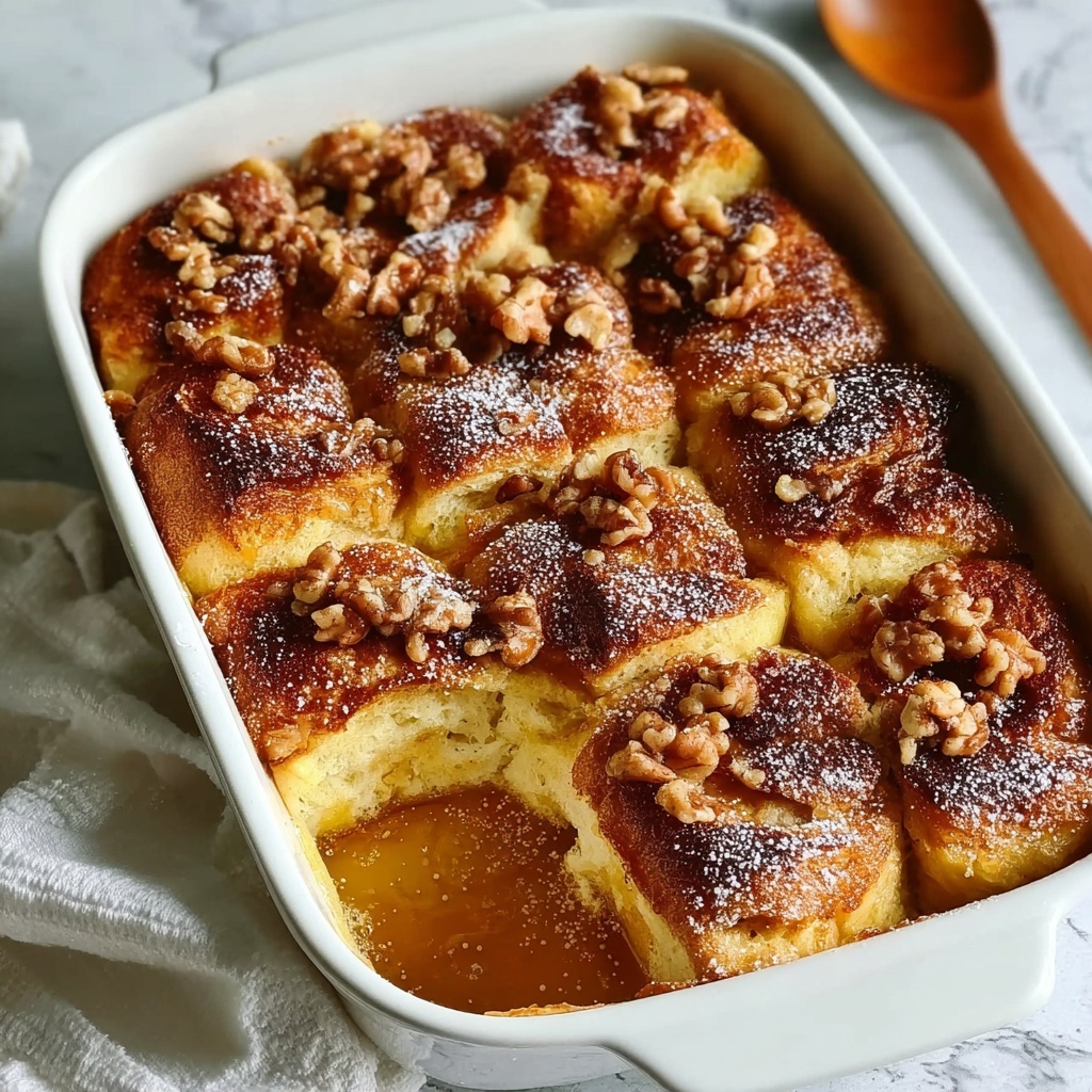 Hawaiian Sweet Roll French Toast Bake Recipe - Recipe Image