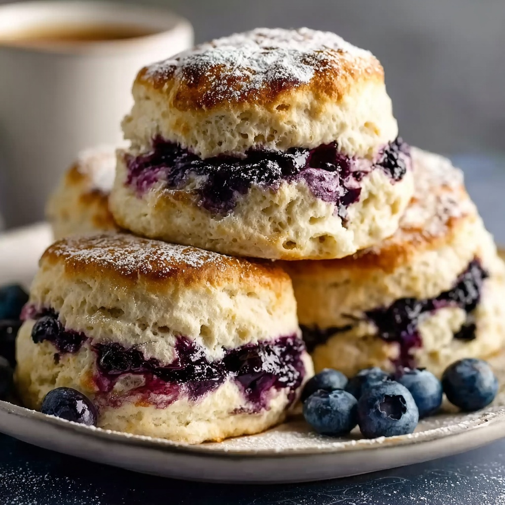 Blueberry Biscuits: The Perfect Sweet Treat Recipe - Recipe Image