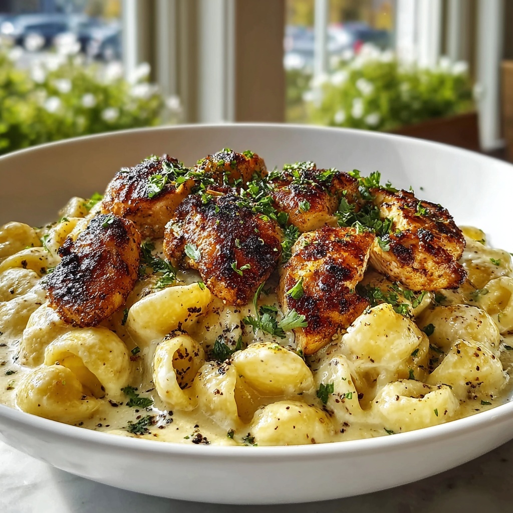 Honey Pepper Chicken Mac and Cheese: A Delicious Twist Recipe - Recipe Image