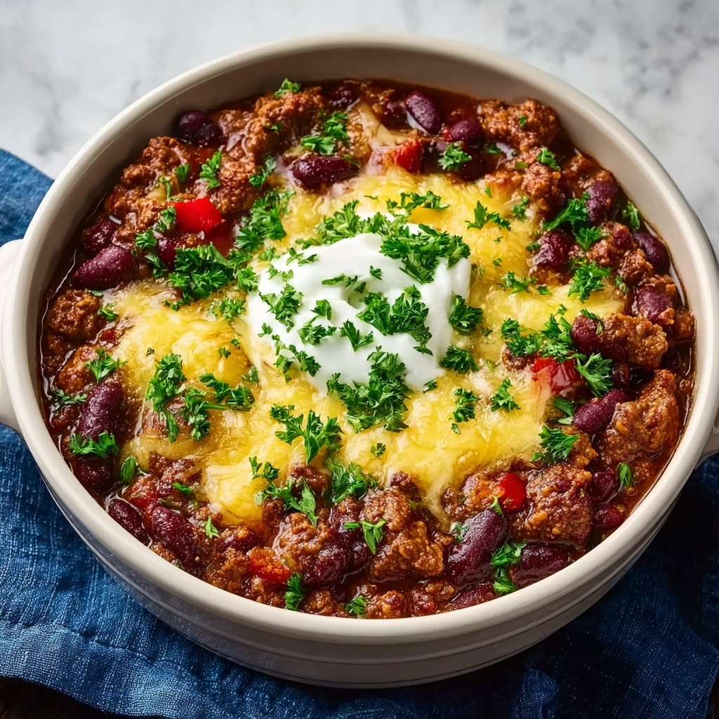 Slow Cooker Cowboy Casserole: A Delicious Family Meal Recipe - Recipe Image