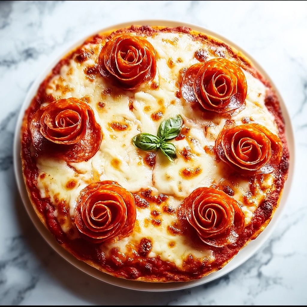 Irresistible Pizza Roses for Your Next Date Night Recipe - Recipe Image