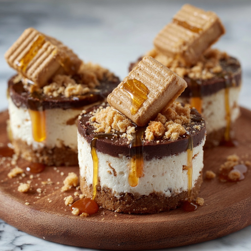 Honeycomb Crunch Cheesecake Bites Recipe - Recipe Image