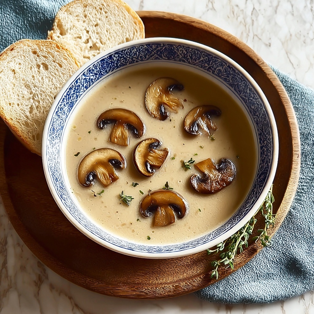 Instant Pot Easy Mushroom Soup Recipe - Recipe Image