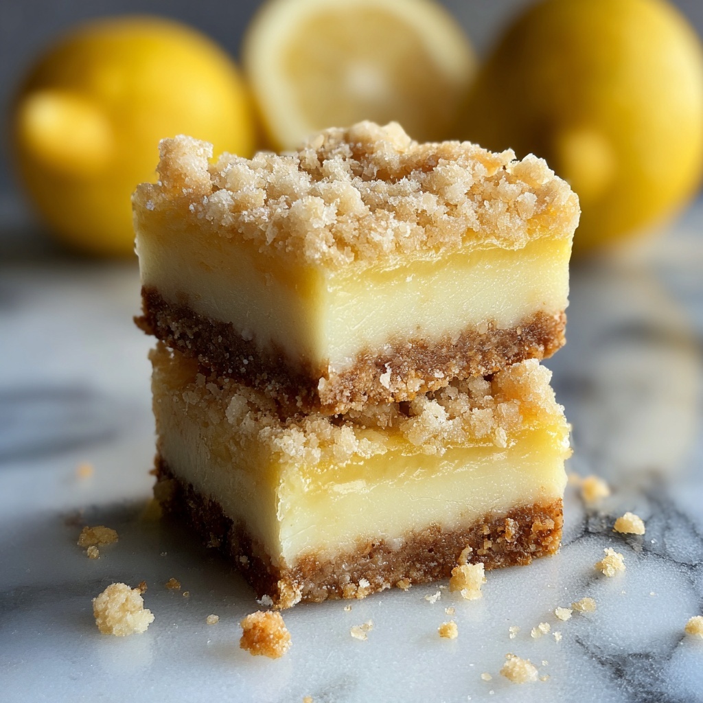 Lemon Crumb Bars Recipe - Recipe Image