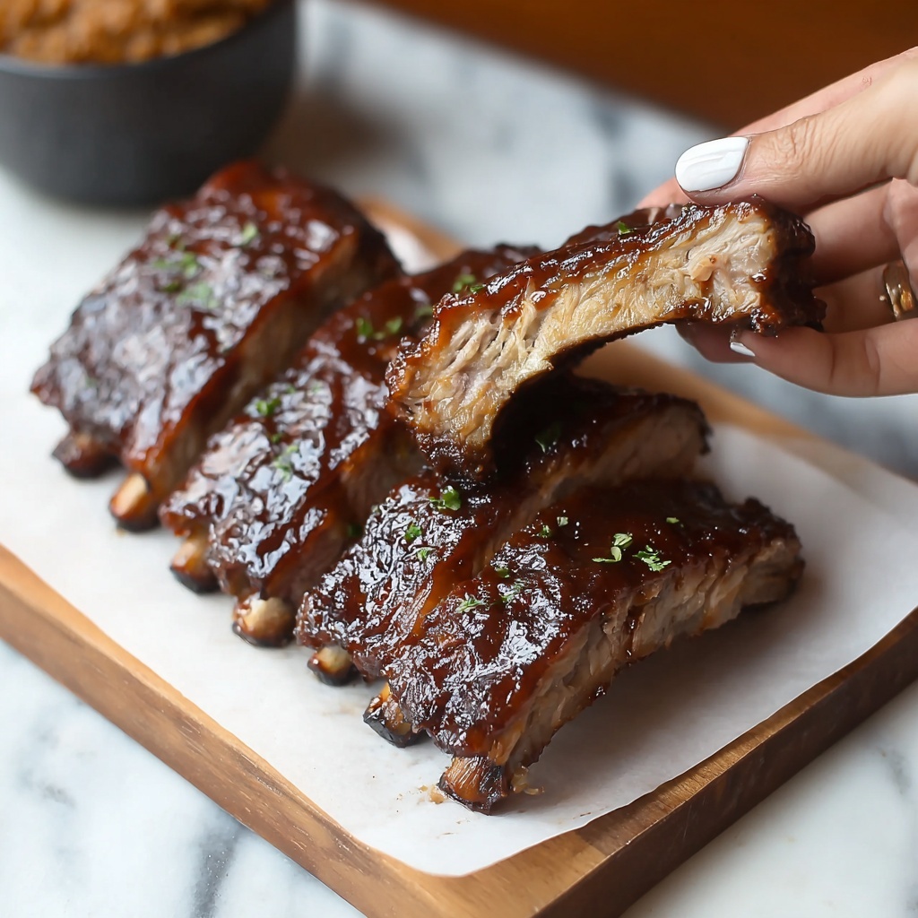 Slow Cooker Fall-Off-the-Bone Baby Back Ribs Recipe - Recipe Image