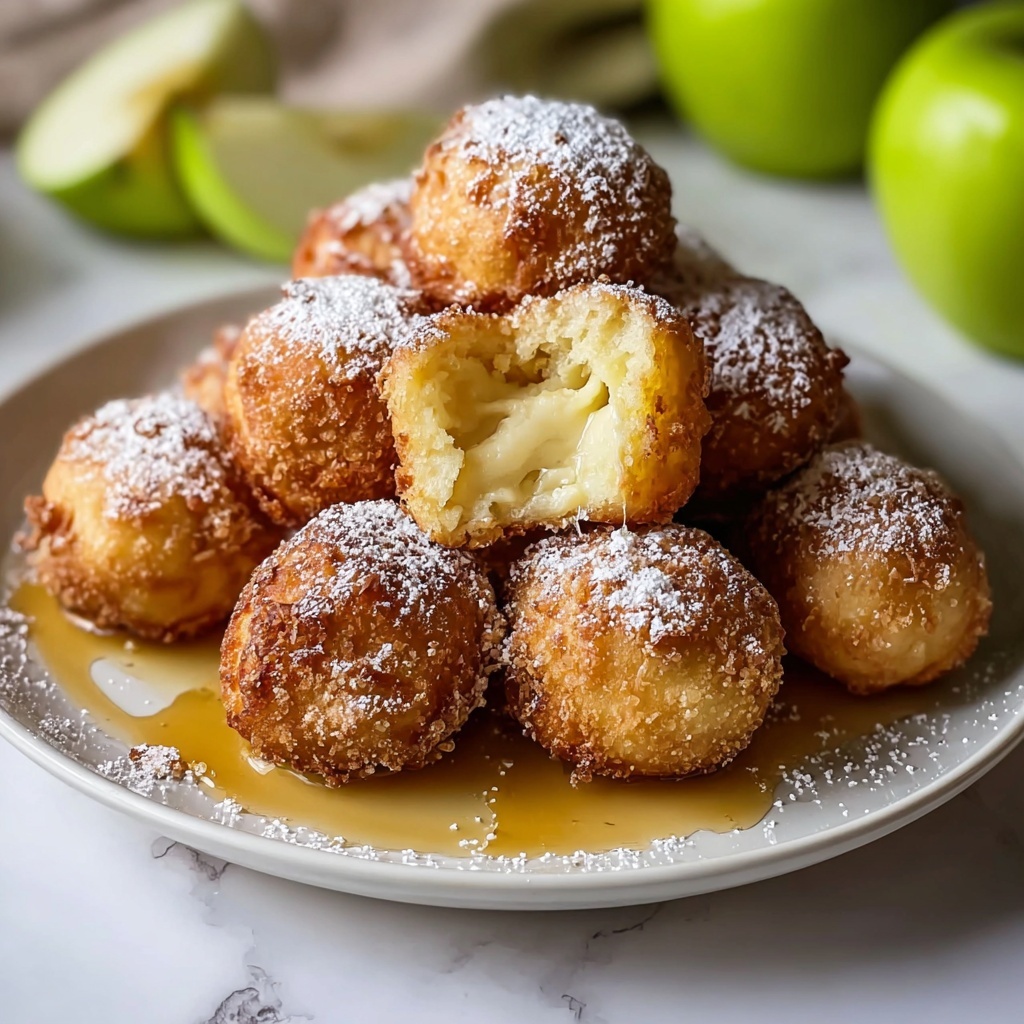 Spiced Apple Fritters With Hot Honey Recipe - Recipe Image
