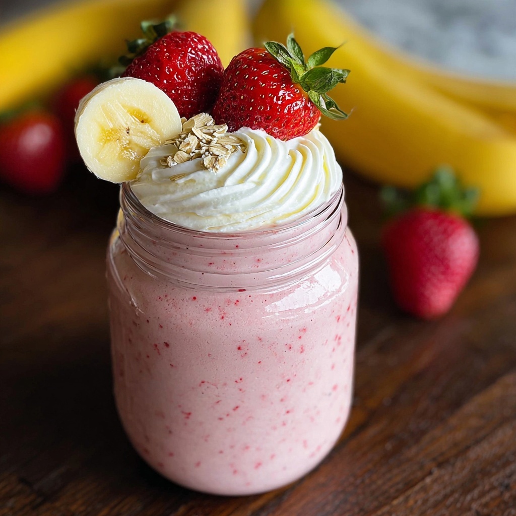 Strawberry Banana Smoothie Recipe - Recipe Image