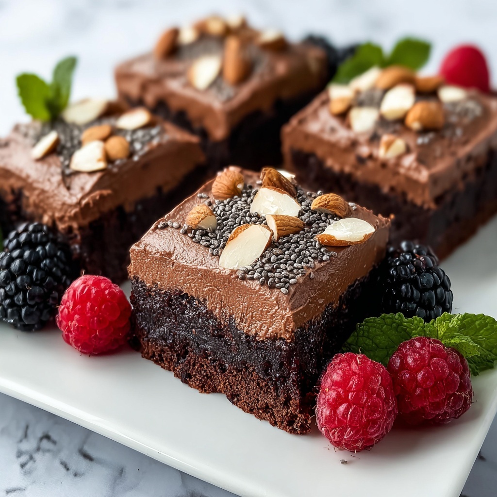 No Bake Superfood Brownies Recipe - Recipe Image