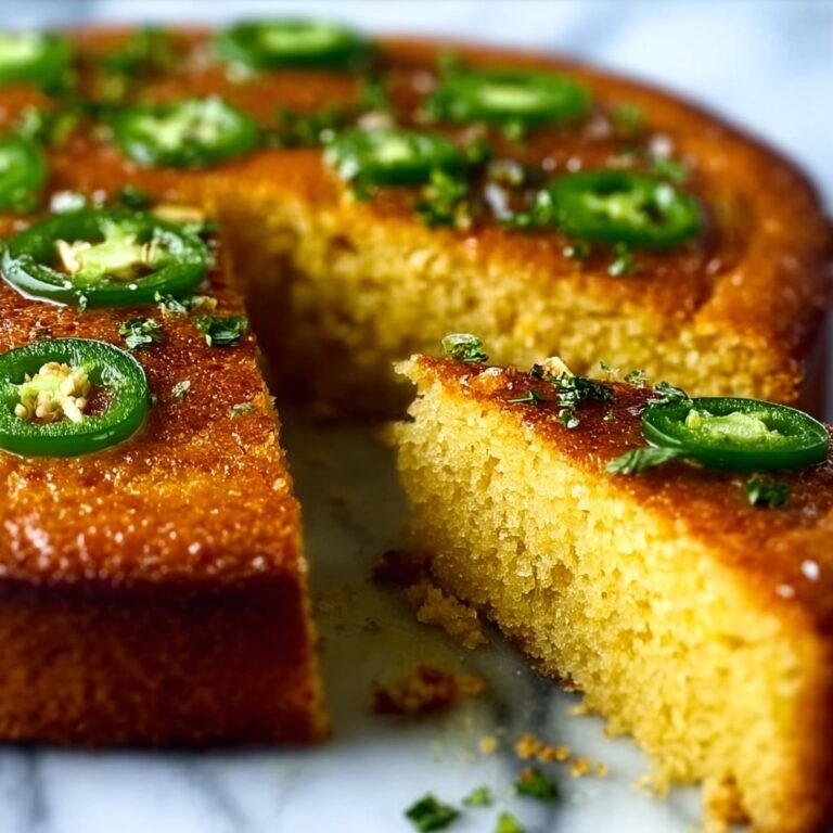 Spicy Sweet Jalapeño Cornbread with a Zesty Lime Twist Recipe