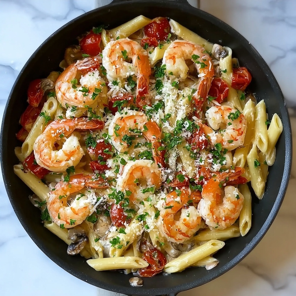 Creamy Lobster and Shrimp Pasta Recipe - Recipe Image