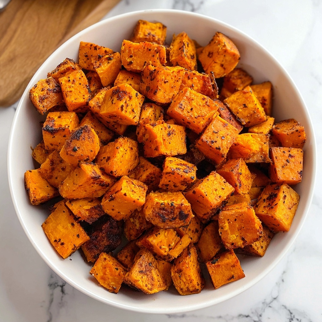 Crispy Roasted Sweet Potatoes Recipe - Recipe Image