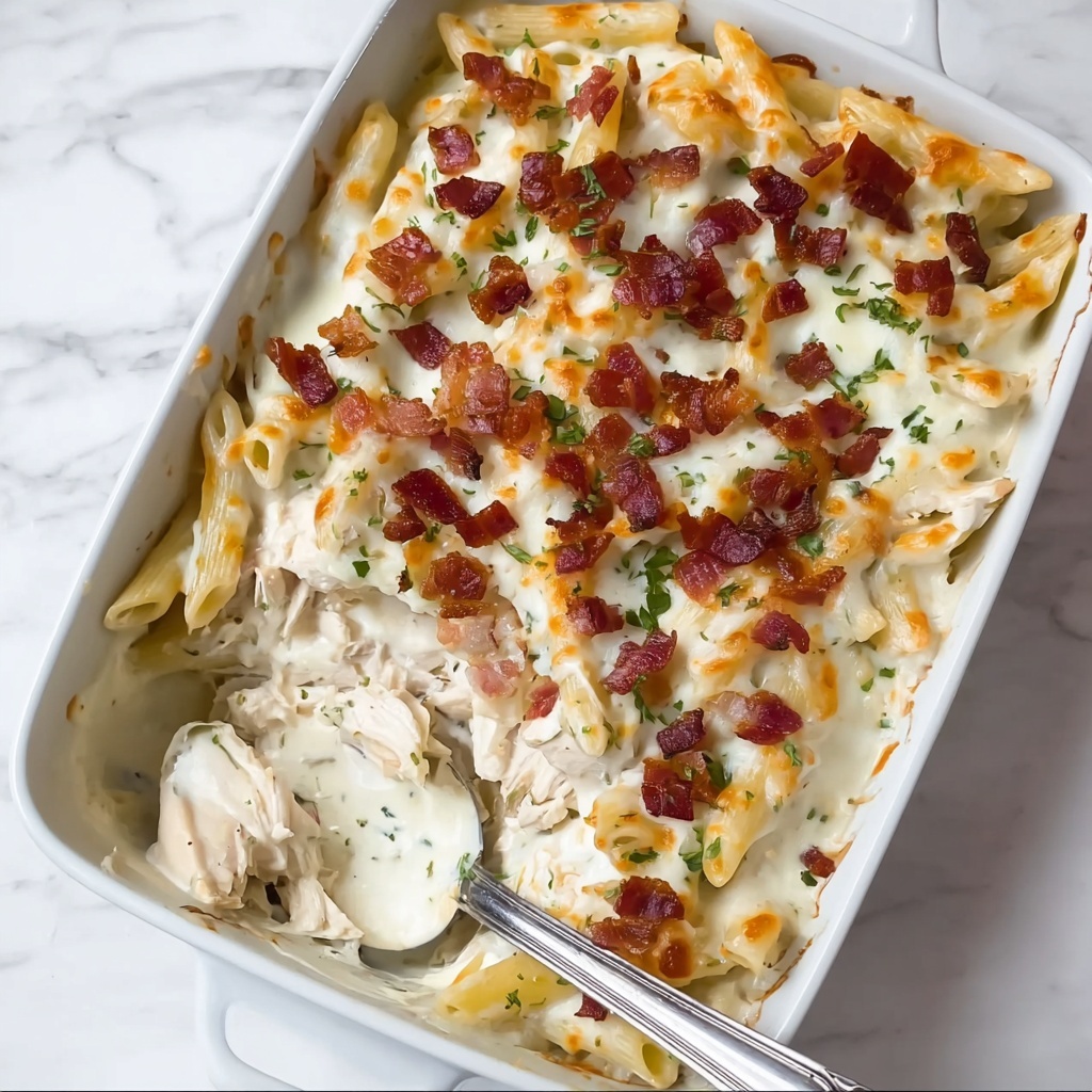 Chicken Bacon Ranch Casserole Recipe - Recipe Image