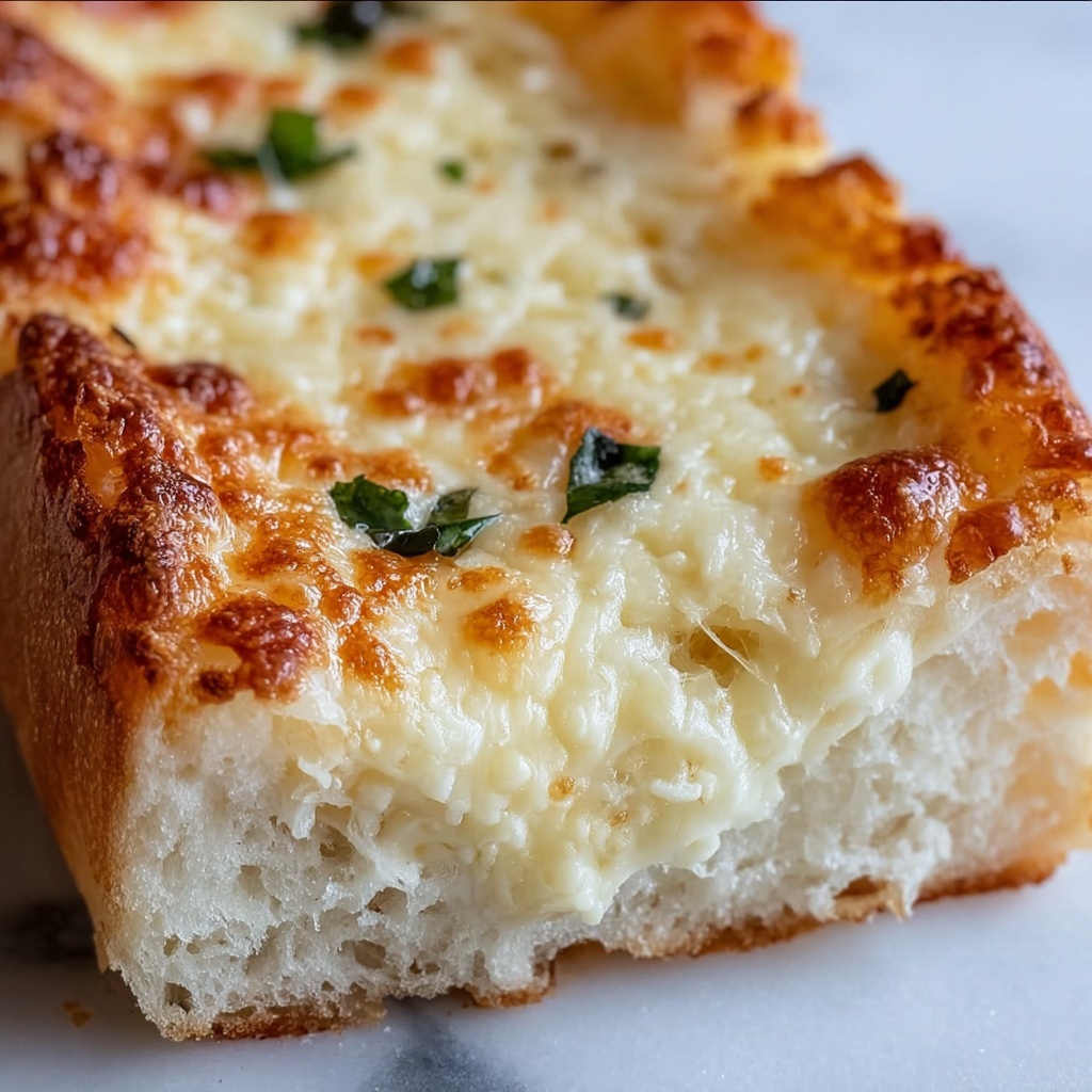 Melt-in-Your-Mouth Garlic Cheese Bread You Can't Resist Recipe - Recipe Image