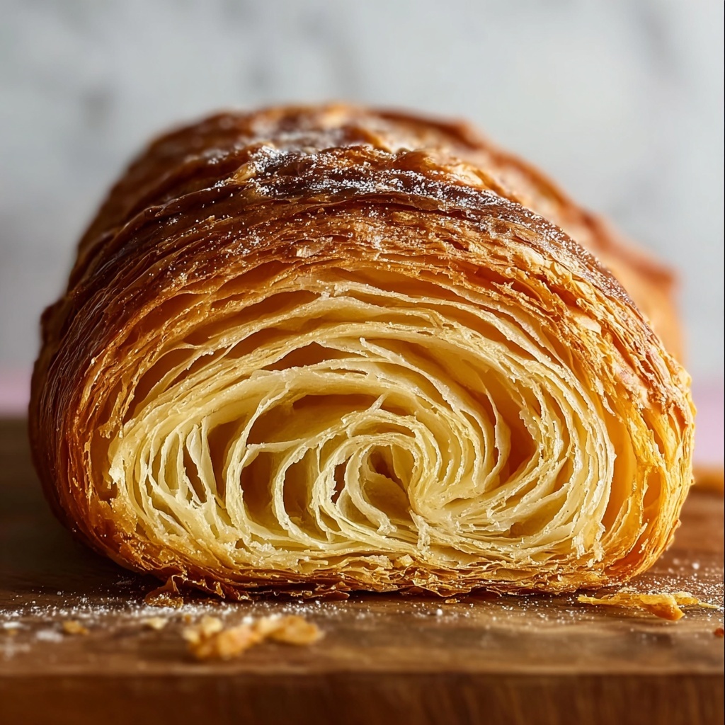 Croissant Bread Loaf Recipe - Recipe Image