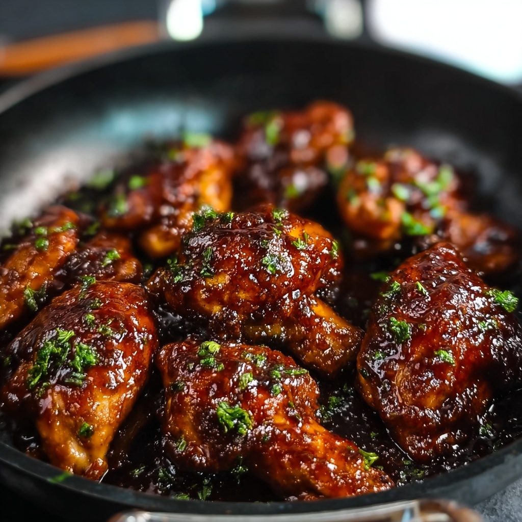 Sticky Guinness Chicken Recipe - Recipe Image