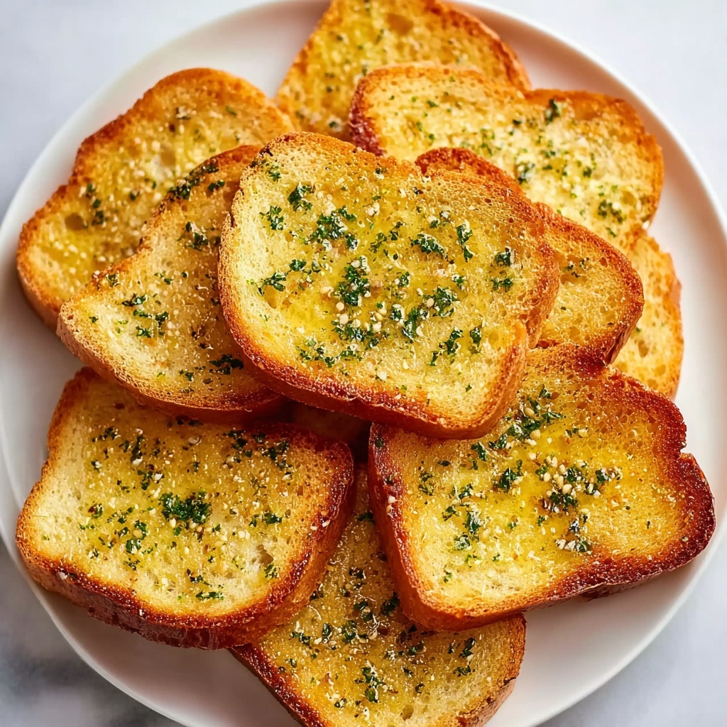 Easy Air Fryer Garlic Bread Recipe - Recipe Image