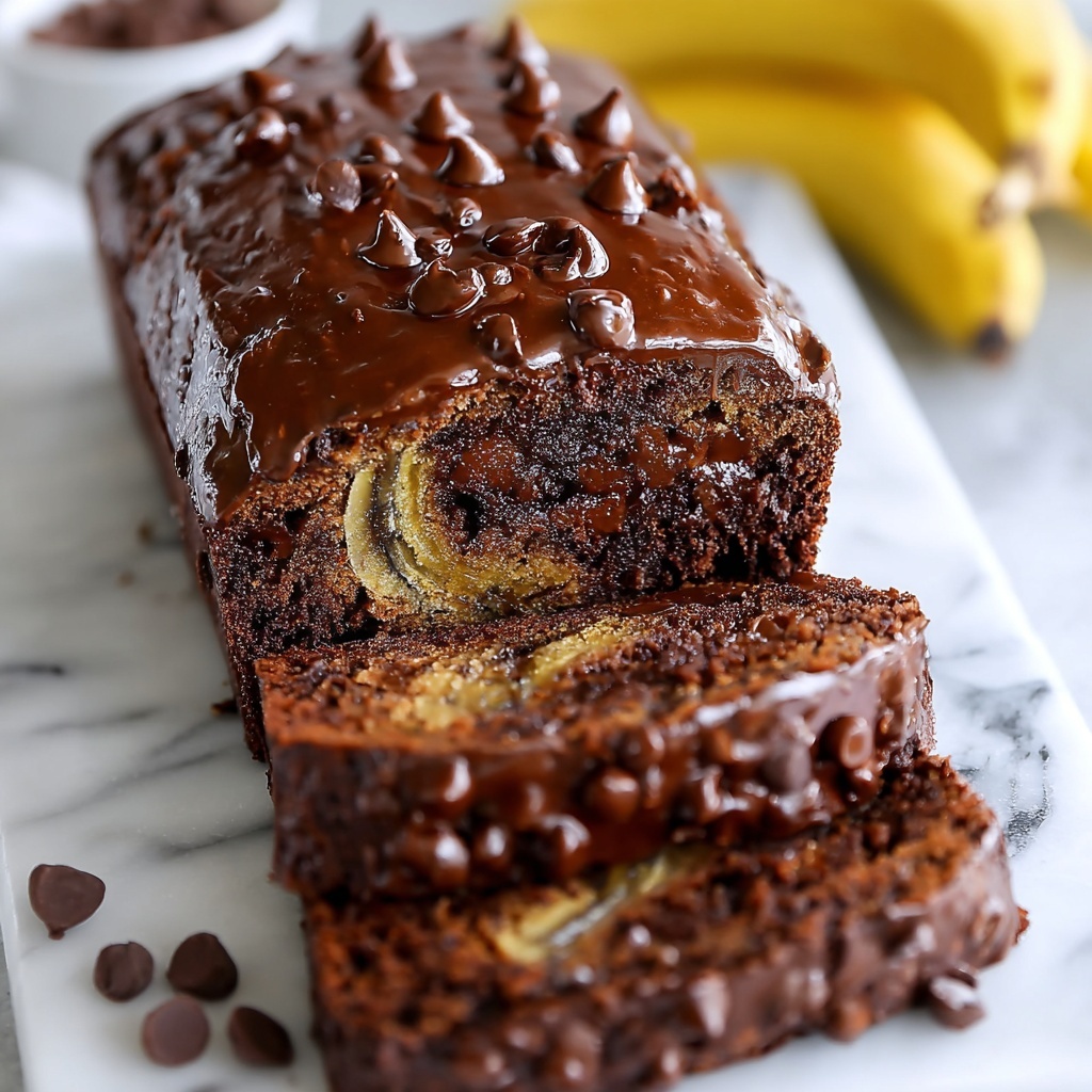 Chocolate Banana Bread Recipe - Recipe Image