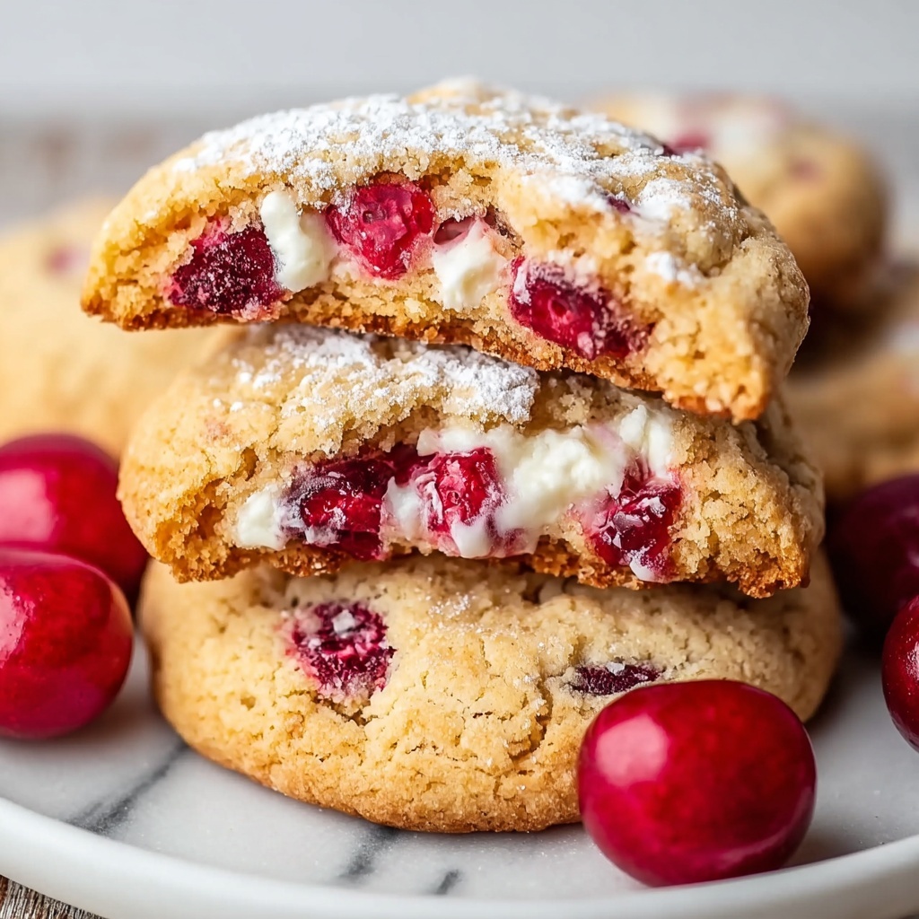 Cherry Pie Stuffed Cookies Recipe - Recipe Image